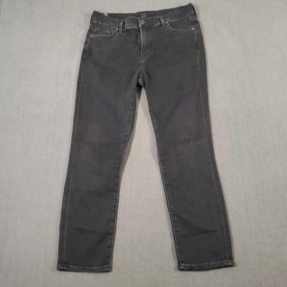C Of H Citizens Of Humanity Jeans Womens 28 Rocket Crop Skinny‎ Black